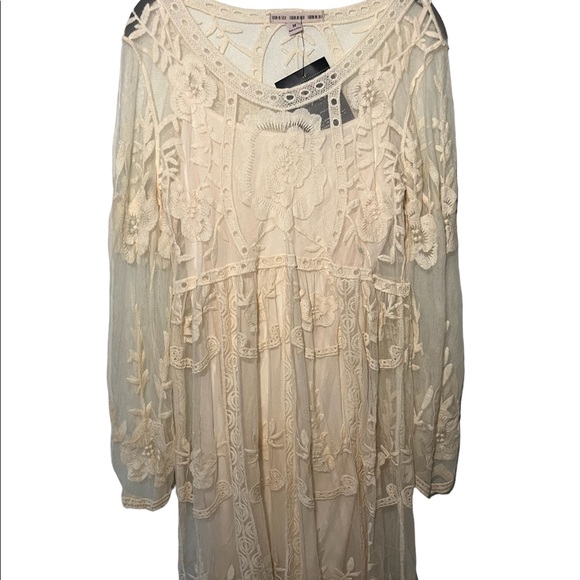 Fashion in Earth CROCHET LACE DRESS (FL) - Picture 5 of 12